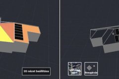 4,94 kWp napelem rendszer panelkiosztás-terve