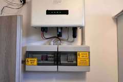 Solpalnet 5 kW inverter bekötve