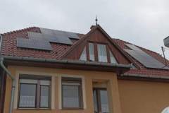 4,94 kWp rendszer Wiessmann 375 Wp panelekkel